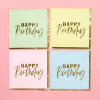 Guardanapos Happy Birthday